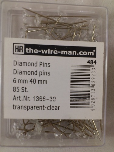 Diamond pins 6 mm L 4cm 85 p.